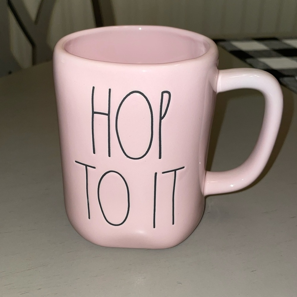 Rae Dunn Hop To It Mug